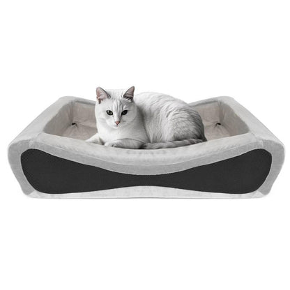NPET Orthopedic Dog Bed, Waterproof Memory Foam Pet Bed with Washable Removable Cover for Cats, Small Dogs